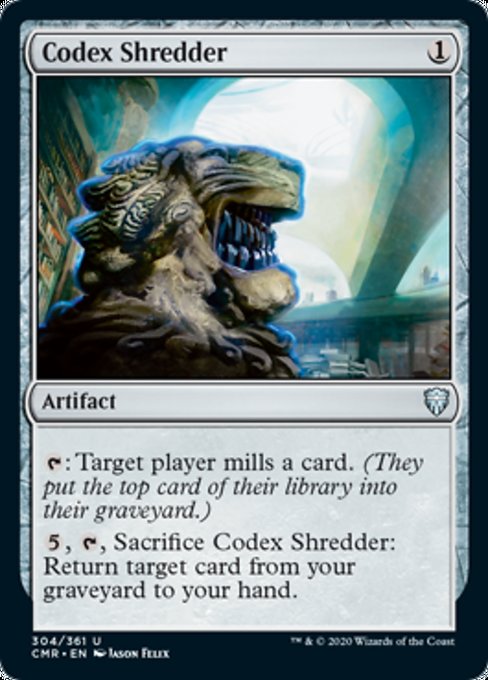 Codex Shredder (Commander Legends) Light Play