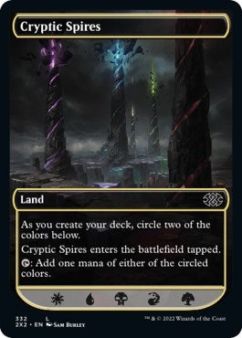 Cryptic Spires (Double Masters 2022) Light Play