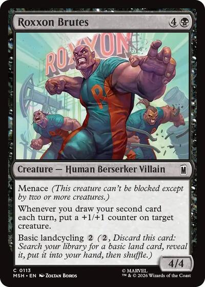 Roxxon Brutes (Marvel Super Heroes) Light Play