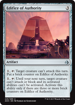 Edifice of Authority (Amonkhet) Light Play