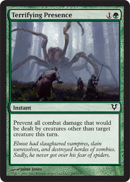Terrifying Presence (Avacyn Restored) Light Play Foil
