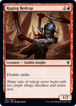 Raging Redcap (Throne of Eldraine) Light Play