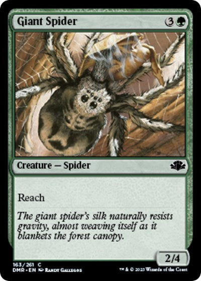 Giant Spider (Dominaria Remastered) Light Play