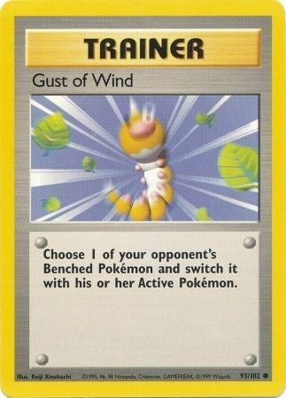 Gust of Wind (Base Set) Medium Play