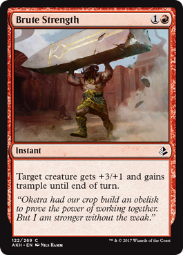 Brute Strength (Amonkhet) Light Play