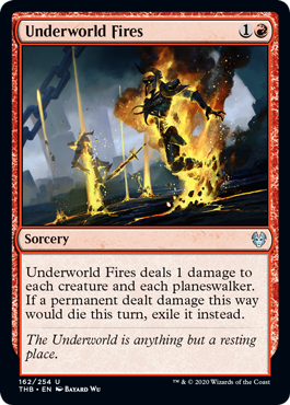Underworld Fires (Theros Beyond Death) Light Play