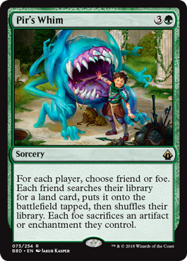 Pir's Whim (Battlebond) Damaged / Poor