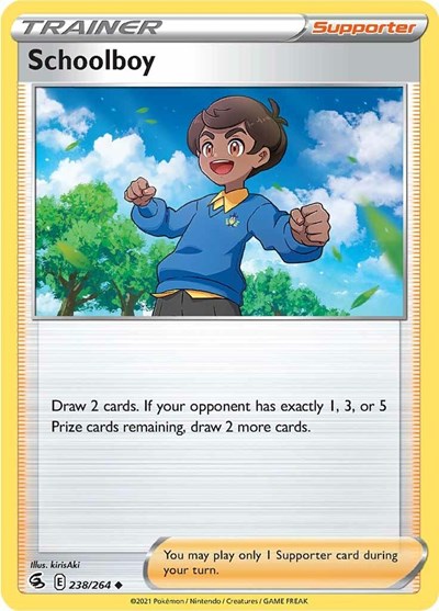 Schoolboy (SWSH08: Fusion Strike) Light Play