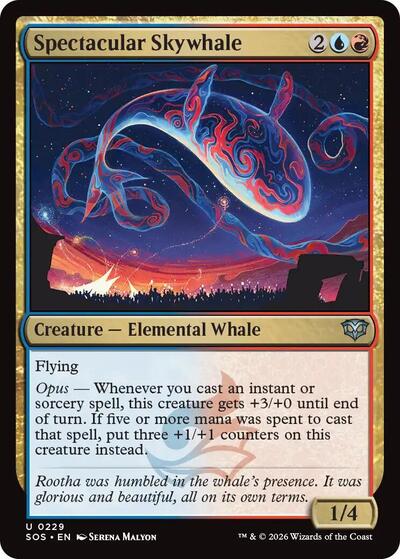 Spectacular Skywhale (Secrets of Strixhaven) Light Play