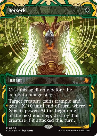 Berserk (Secrets of Strixhaven: Mystical Archive) Light Play
