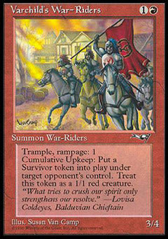 Varchild's War-Riders (Alliances) Medium Play