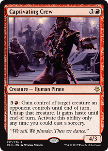 Captivating Crew (Ixalan) Light Play