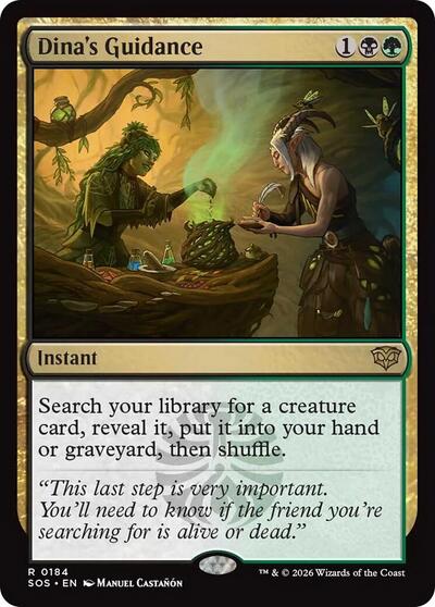 Dina's Guidance (Secrets of Strixhaven) Near Mint