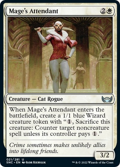 Mage's Attendant (Streets of New Capenna) Light Play