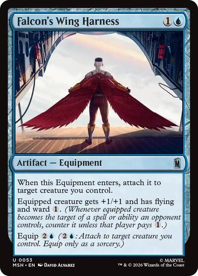 Falcon's Wing Harness (Marvel Super Heroes) Light Play
