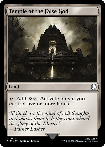 Temple of the False God (Universes Beyond: Fallout) Light Play