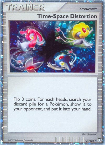 Time-Space Distortion (Mysterious Treasures) Heavy Play Holofoil
