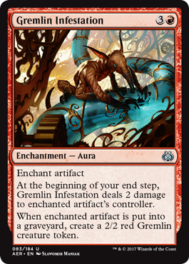 Gremlin Infestation (Aether Revolt) Light Play