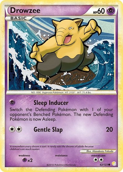 Drowzee (HeartGold SoulSilver) Light Play