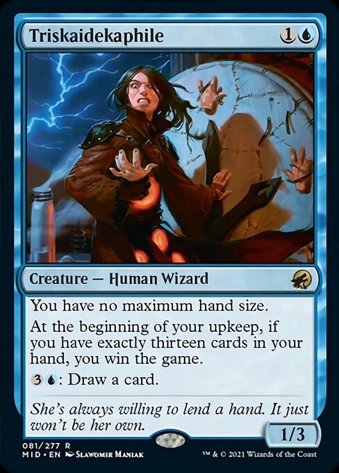 Triskaidekaphile (Innistrad: Midnight Hunt) Light Play