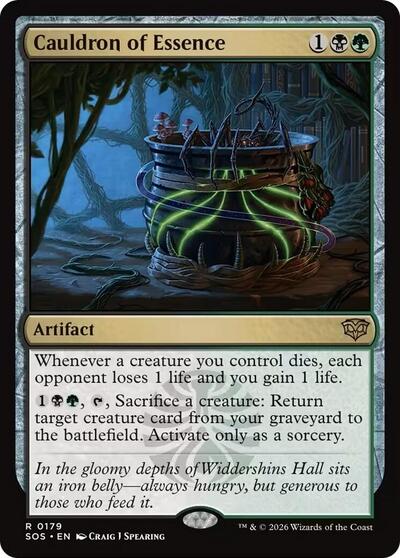 Cauldron of Essence (Secrets of Strixhaven) Light Play