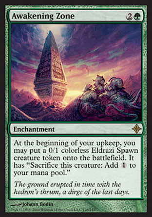 Awakening Zone (Rise of the Eldrazi) Light Play