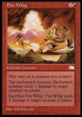 Fire Whip (Weatherlight) Light Play