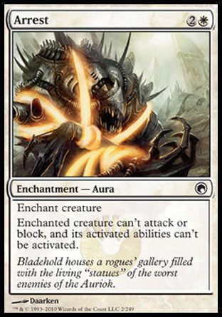 Arrest (Scars of Mirrodin) Light Play