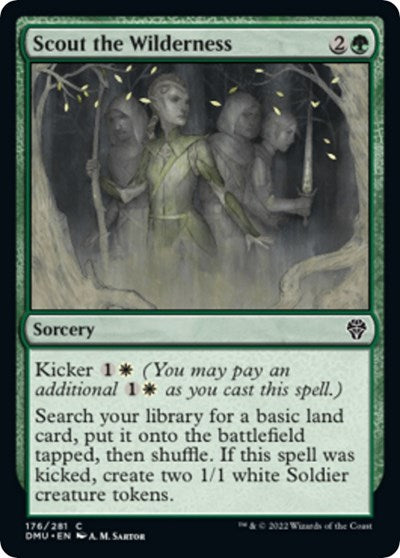 Scout the Wilderness (Dominaria United) Light Play
