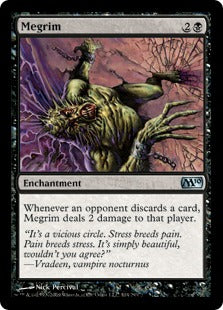 Megrim (Magic 2010 Core Set) Light Play
