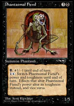 Phantasmal Fiend (Doorway) (Alliances) Medium Play