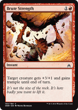 Brute Strength (Oath of the Gatewatch) Light Play