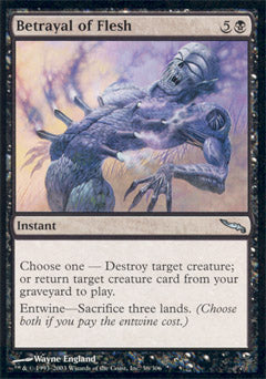 Betrayal of Flesh (Mirrodin) Light Play