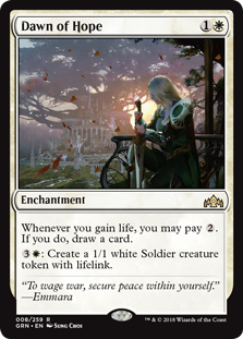 Dawn of Hope (Guilds of Ravnica) Light Play