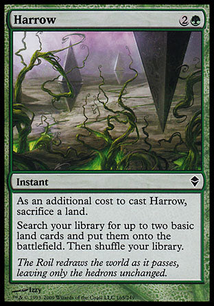 Harrow (Zendikar) Medium Play