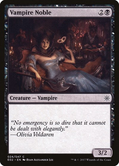 Vampire Noble (Explorers of Ixalan) Light Play