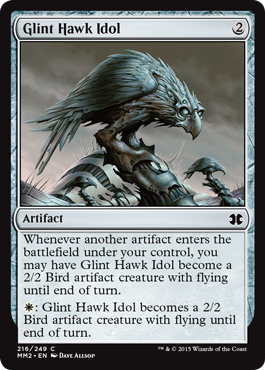 Glint Hawk Idol (Modern Masters 2015) Light Play