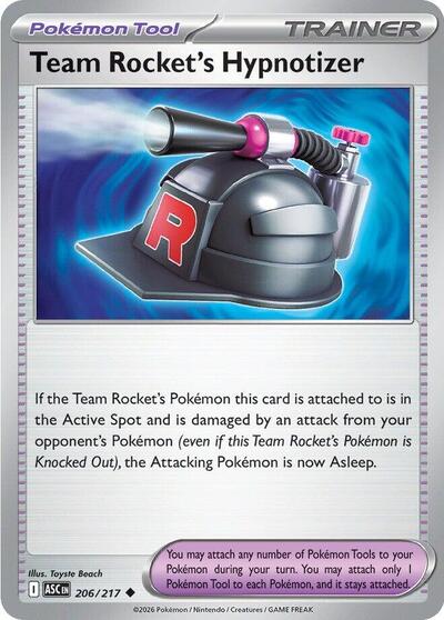 Team Rocket's Hypnotizer (ME: Ascended Heroes) Light Play