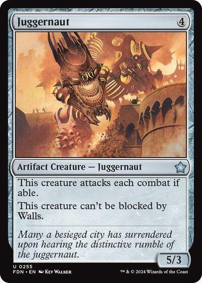 Juggernaut (Foundations) Light Play Foil