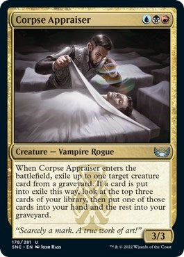 Corpse Appraiser (Streets of New Capenna) Light Play