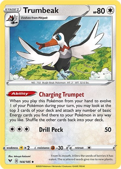 Trumbeak (SWSH04: Vivid Voltage) Light Play