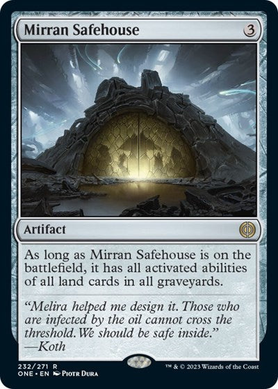 Mirran Safehouse (Phyrexia: All Will Be One) Light Play