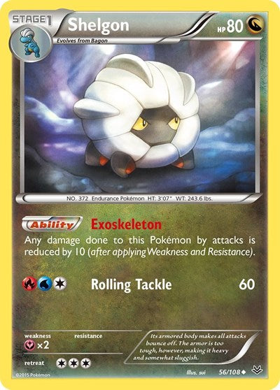 Shelgon (XY Roaring Skies) Damaged / Poor