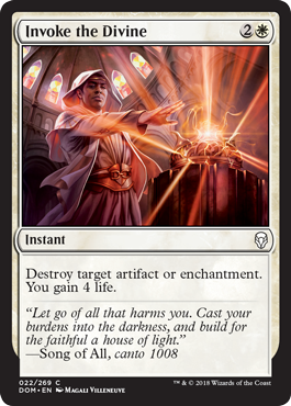 Invoke the Divine (Dominaria) Light Play