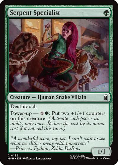 Serpent Specialist (Marvel Super Heroes) Light Play