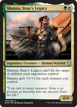 Shanna, Sisay's Legacy (Dominaria) Damaged / Poor