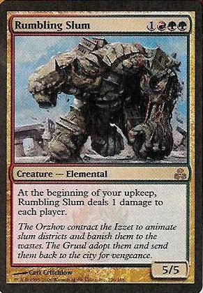 Rumbling Slum (Guildpact) Medium Play