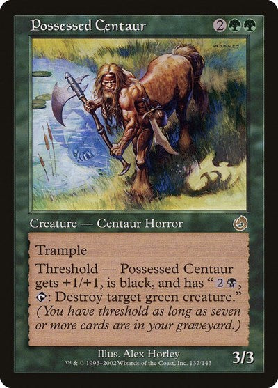 Possessed Centaur (Torment) Light Play