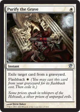 Purify the Grave (Innistrad) Light Play
