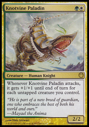 Knotvine Paladin (Duel Decks: Knights vs Dragons) Medium Play